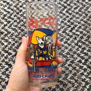 Vintage BudLight glassware